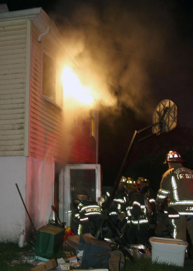 Structure fire- Ilion Road 2012 Pictures Copyright © Frank Becerra Jr.