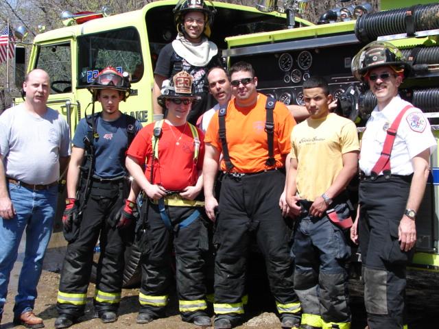 Summer 2007- Putnam Lake Firefighters taking a N.Y.S. Pump Operator Course