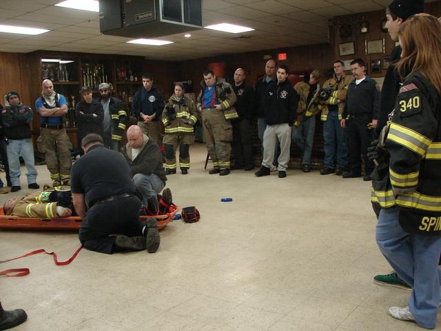 January 2011- Putnam Lake Firefighters taking a Firefighter Assist and Search Team class