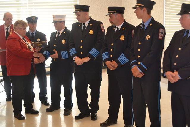 HVVFA 2013 Award Ceremony, Members receiving awards of Unit Citation and Honorable Mention for call responses in 2012. Photos courtesy of Vincent Galvin.